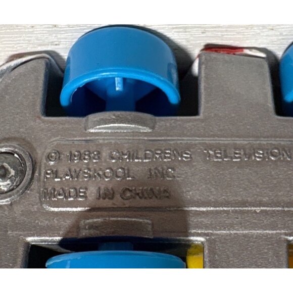 Big Bird Popcorn Car Toy 1988 Diecast Children's Television Network 2" - Picture 7 of 10